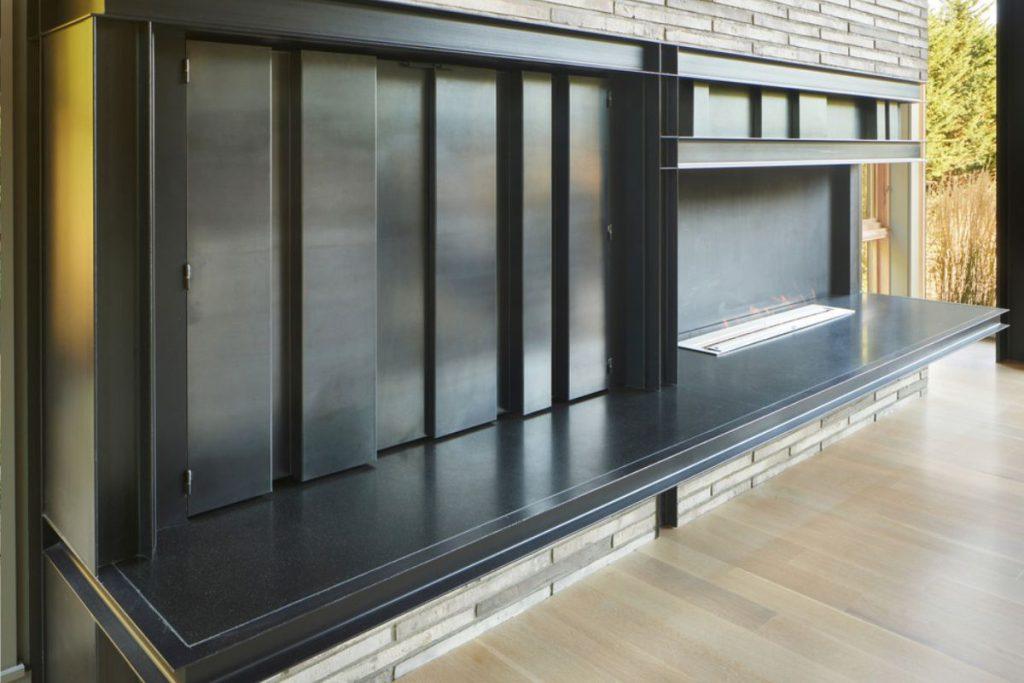 Sparsame Designakzente im Bainbridge House