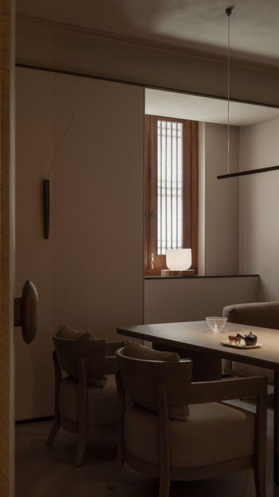 Yin Xi Teehaus Mobiliar