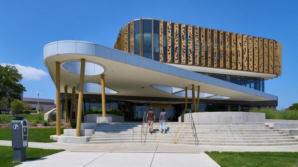 WMU-Studentenzentrum; Außenansicht