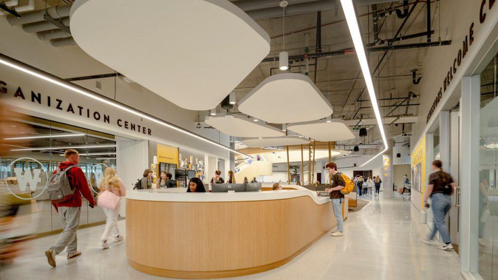 WMU-Studentenzentrum; Eingangsbereich; SOC