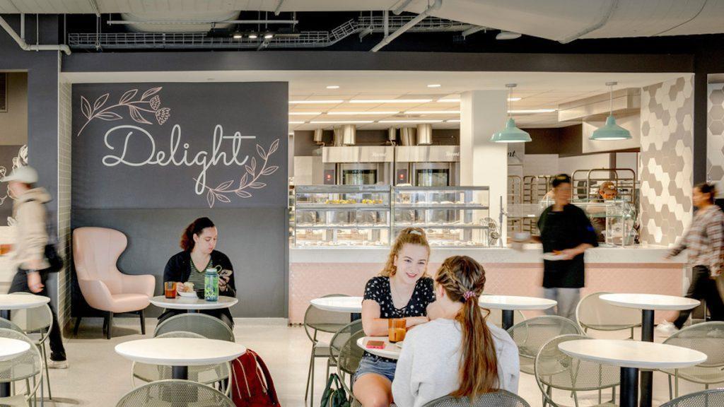 WMU-Studentenzentrum; Kalamzoo, CannonDesign; Cafeteria