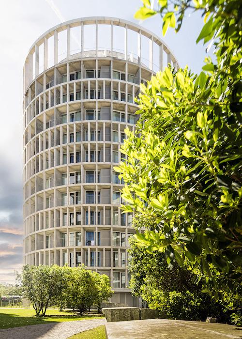 Hoso Tower; BigCity Asprela; Studentenwohnheim, Porto; OODA