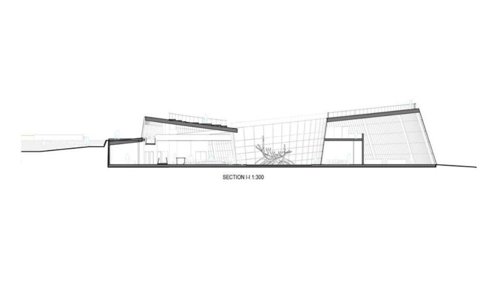 Seitenriss des Iceland Volcano Museums