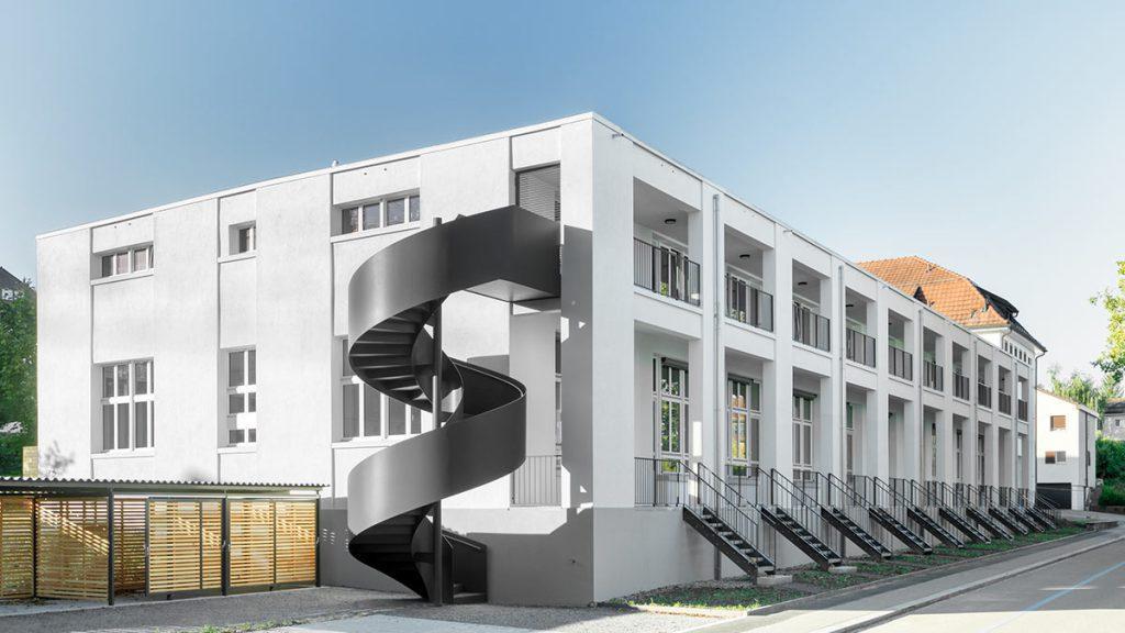 Fahnenfabrik, St. Gallen, Alterslofts, Markus Alder, SeGeWo, Transformation, Re-Use