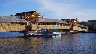 Traunbrücke Wels, Schimetta Consult, Holzfachwerk