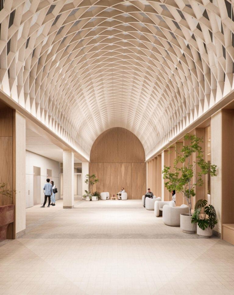 Xylo, Bürohaus, London, Piercy&Company, Holzbau 