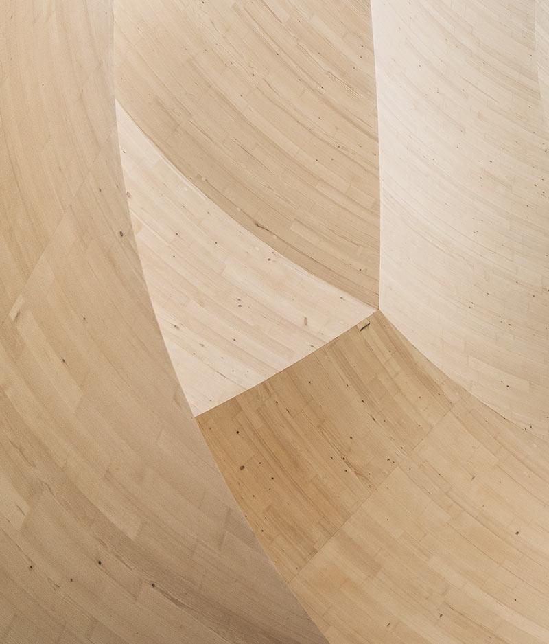 Stammhaus Blumer Lehmann, Gossau, Schweiz, K&L Architekten, Holzbau, ICD Universität Stuttgart 