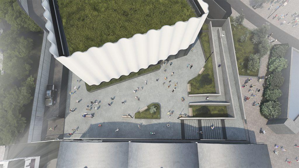 Das spannende neue Veranstaltungszentrum soll in Bälde Besuchermassen locken und begeistern. (Bild: UAU Studio)