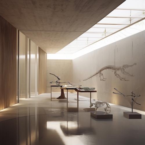 Ausstellung, Fossilien, Museum of Uncertainty