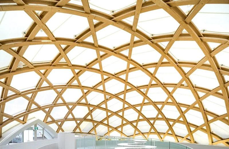 Blue Ocean Dome, Expo Osaka 2025, Shigeru Ban Architects, paper, bamboo, CFRP 