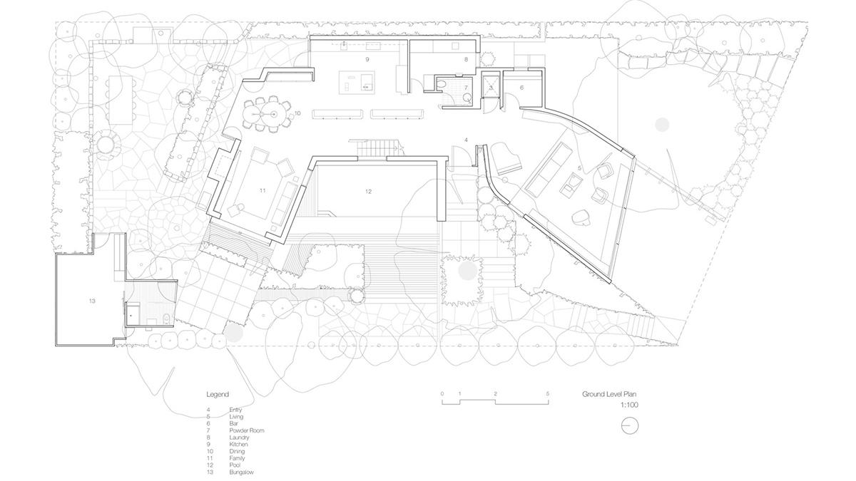 Kew Residence, Plan 2
