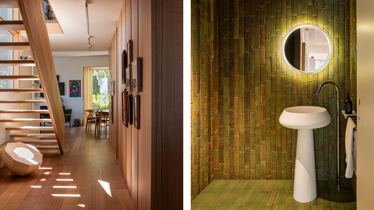 Kew Residence, Flur und Toilette