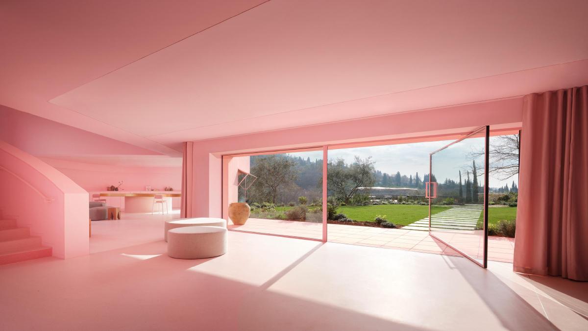 Lobby der Maison de la Rose