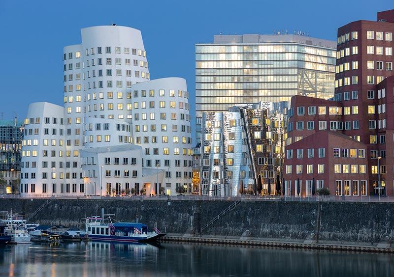 Neuer Zollhafen, Frank Gehry, Medienhafen Düsseldorf