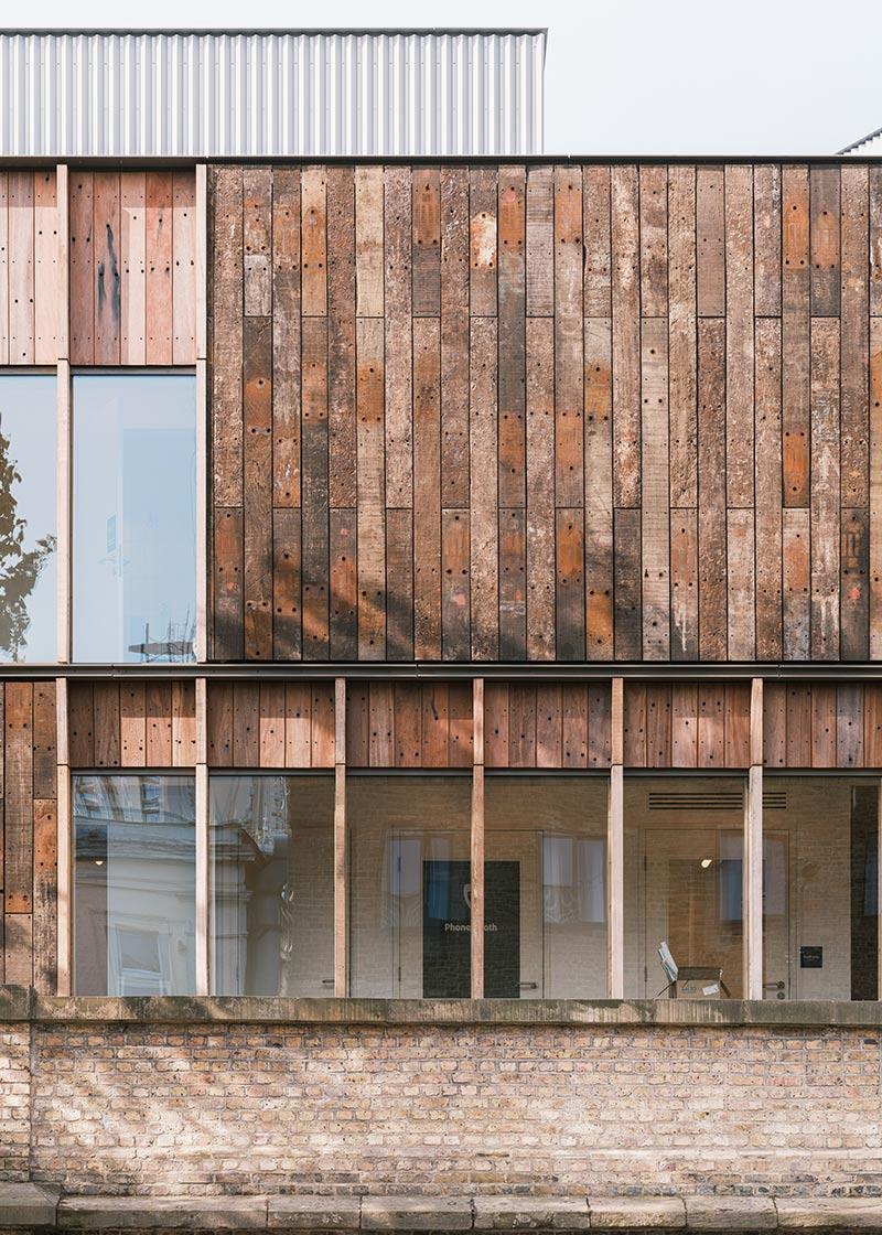 Roundhouse Works, London, Reed Watts Architects, Paddy Dillon, Holzbau, Re-Use 