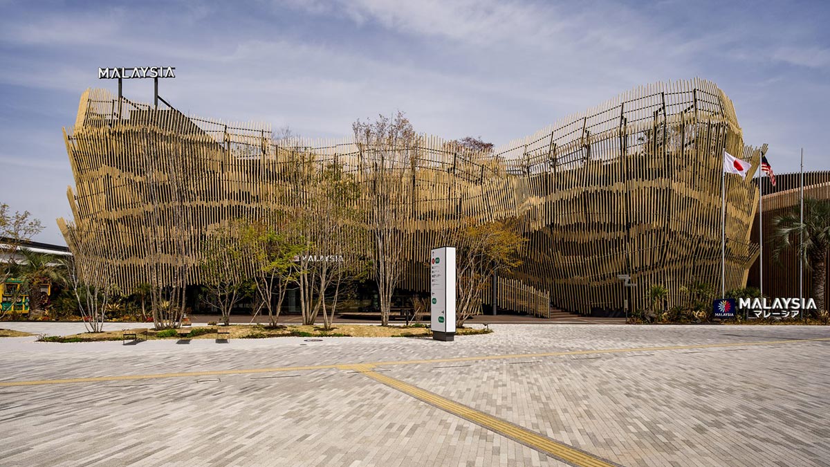 Expo 2025 Osaka, Pavillon Malaysia, Kengo Kuma, Bambus