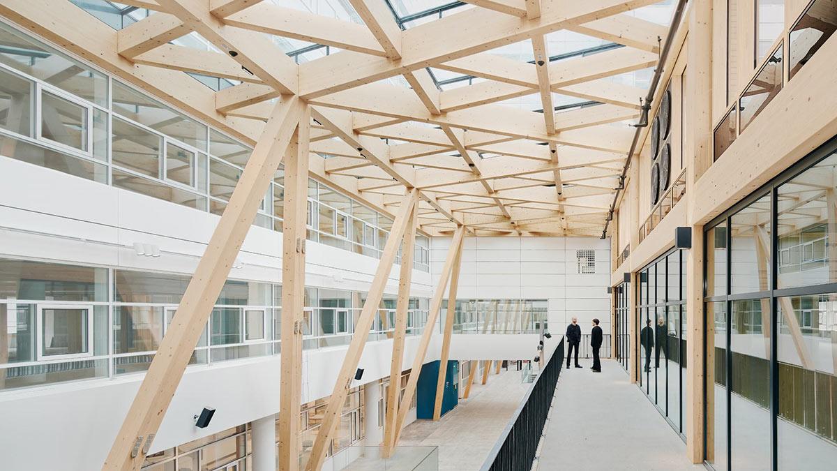 Aer München, OLIV Architekten, FritzNeun, Holzbau, Transformation, Revitalisierung, Umnutzung