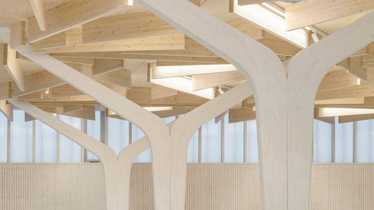 Ophelis Ausstellungshalle, Ludloff Ludloff Architekten, Bad Schönborn, Holzbau