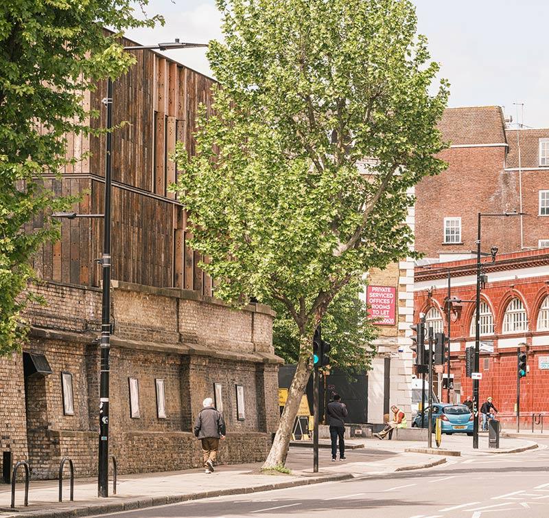 Roundhouse Works, London, Reed Watts Architects, Paddy Dillon, Holzbau, Re-Use 