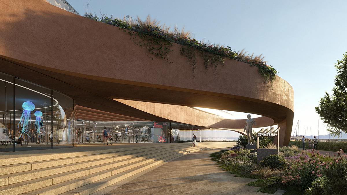 Eingang Centro della Cultura del Mediterraneo