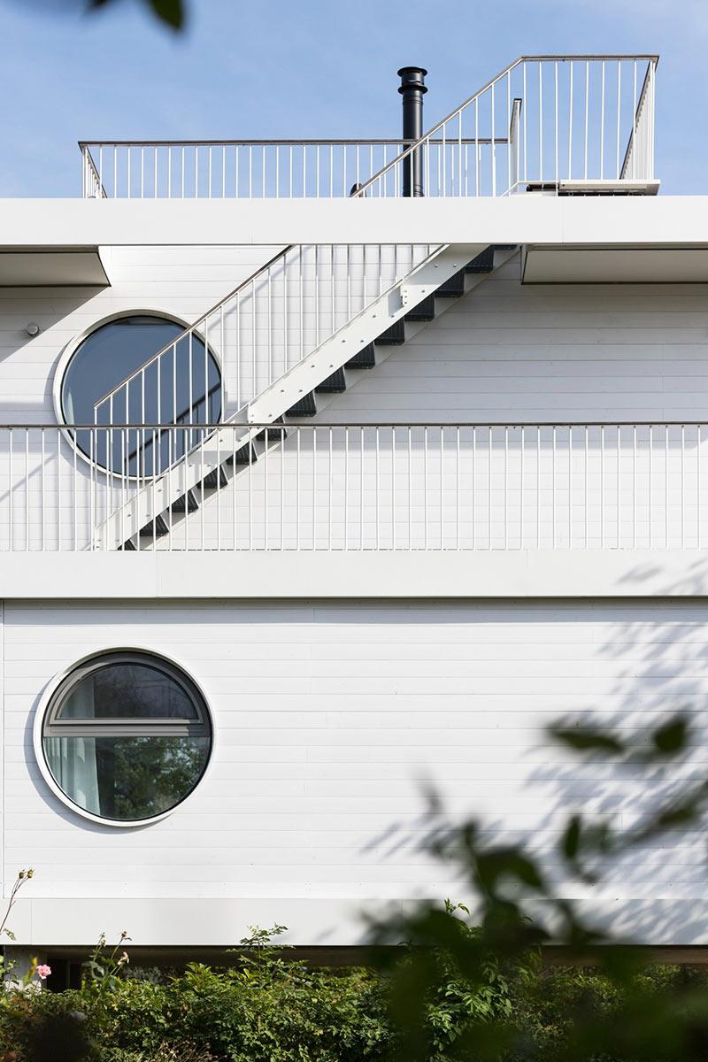 Badehütte I, Backraum Architektur, Donau-Altarm, Altenberg-Greifenstein, Holzbau, Einfamilienhaus, Bauen im Bestan