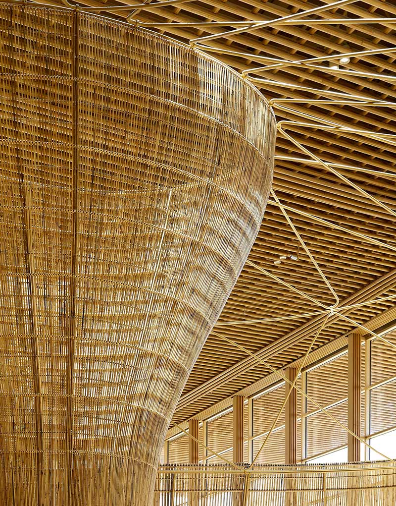 Kempegowda International Airport, Skidmore, Owings & Merrill, Enter Projects Asia, Bambus, Indien, Bangalore 