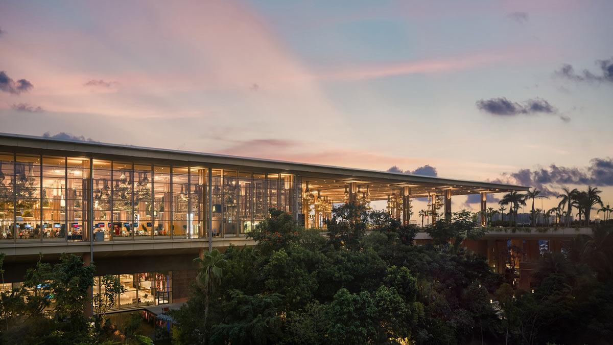 Kempegowda International Airport, Skidmore, Owings & Merrill, Enter Projects Asia, Bambus, Indien, Bangalore
