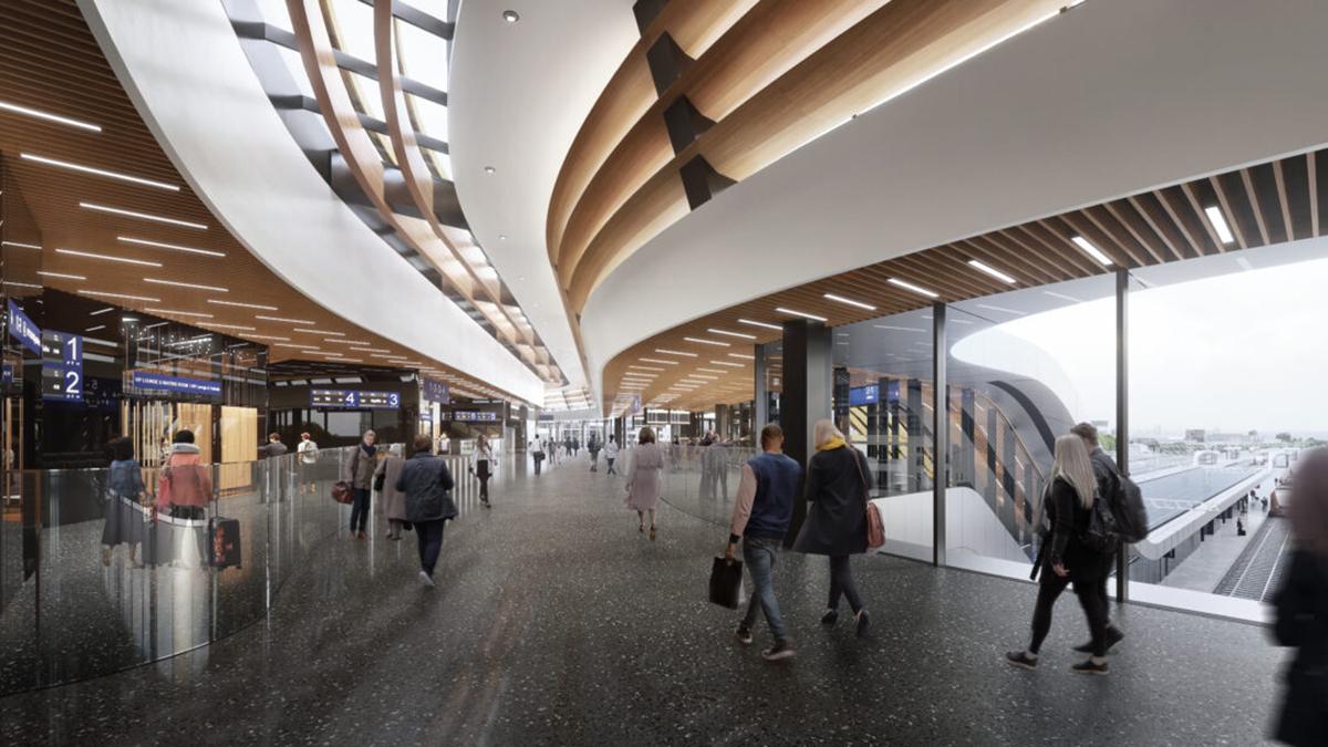 Zaha Hadid Architects: Ülemiste Terminal Tallin