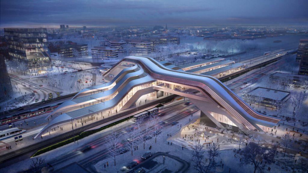 Zaha Hadid Architects: Ülemiste Terminal Tallin