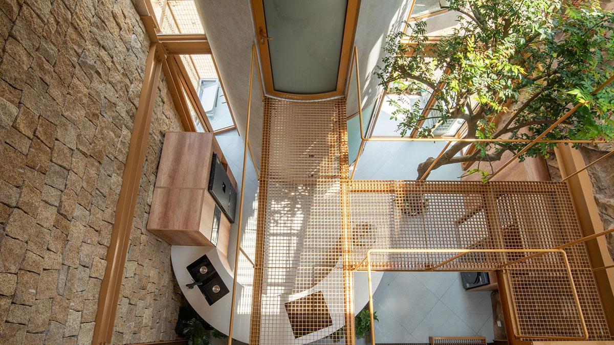 Die rustikalen Elemente sind überall im Haus zu finden