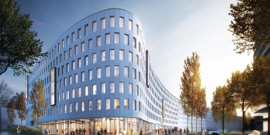 The largest Holiday Inn Express in continental Europe is being built in Düsseldorf