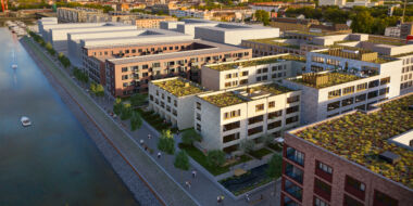 CA Immo und UBM Development starten Bau des Kaufmannshofs im Zollhafen Mainz
