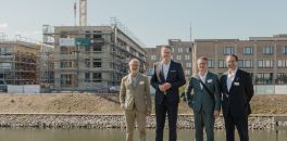 UBM Development und CA Immo Deutschland feiern Richtfest für den „Flößerhof“ am Mainzer Zollhafen