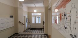Astrid Garden od UBM zdobí nástěnné malby umělkyně Antoniny Zablocké